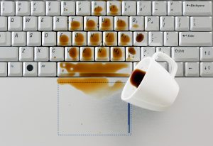 Coffee Spillage on Macbook Keyboard